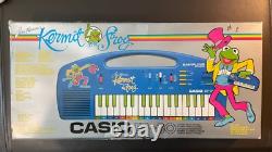 RARE Vintage 1988 Casio EP-30 Kermit the Frog WITH ORIGINAL BOX AND MANUALS