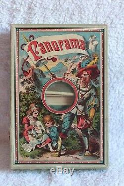 RARE ancien jeu jouet d'optique PANORAMA France SR 1920 relief visionneuse boite