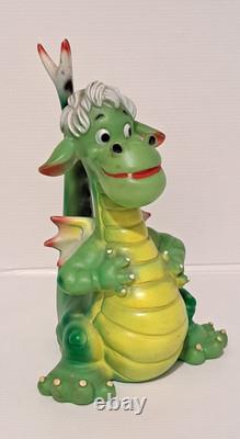 RARISSIME ANCIEN POUET ELLIOTT LE DRAGON DISNEY LEDRA 22 cm
