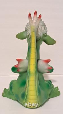 RARISSIME ANCIEN POUET ELLIOTT LE DRAGON DISNEY LEDRA 22 cm