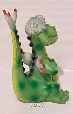 RARISSIME ANCIEN POUET ELLIOTT LE DRAGON DISNEY LEDRA 22 cm