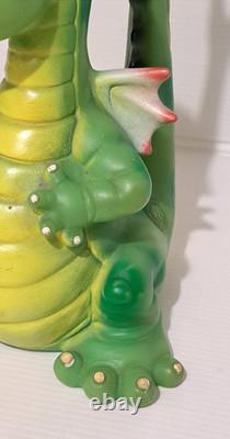 RARISSIME ANCIEN POUET ELLIOTT LE DRAGON DISNEY LEDRA 22 cm