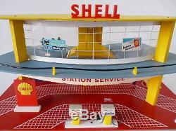 Rare Ancien Garage Station Service Mgf Shell / Marchal En Carton D'origine