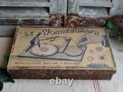 Rare Ancien Jeu Boite Le Wondergraph Jouet Jeux Annees 1908