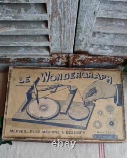 Rare Ancien Jeu Boite Le Wondergraph Jouet Jeux Annees 1908