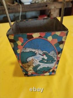 Rare Ancien Seau De Plage Jeux Reyda