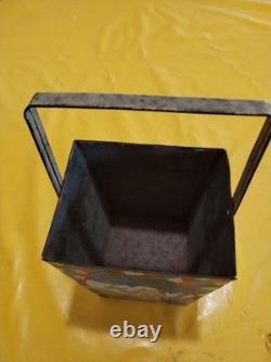 Rare Ancien Seau De Plage Jeux Reyda