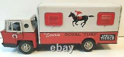 Rare Camion Bernard Royal Turf spécial Tiercé neuf Joustra jouet ancien en tôle