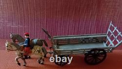 Rare Charette En Tole De Fabrication Rossignol Annee 1870