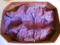 Rare Dinette Ancienne En Porcelaine Dans Son Coffret Carton Époque Napoléon III