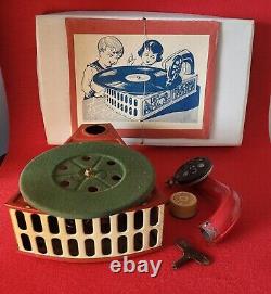 Rare Gramophone Bing Pour Enfant (1927) Superbe Etat Et Fonctionne