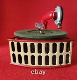 Rare Gramophone Bing Pour Enfant (1927) Superbe Etat Et Fonctionne