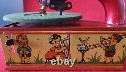 Rare Gramophone Bing Pour Enfant (1927) Superbe Etat Et Fonctionne