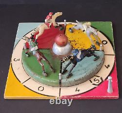 Rare Jeu De Comptoir Course De Chevaux Bistrot Bar Cafe Estaminet 22 CM