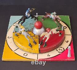 Rare Jeu De Comptoir Course De Chevaux Bistrot Bar Cafe Estaminet 22 CM
