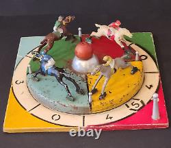 Rare Jeu De Comptoir Course De Chevaux Bistrot Bar Cafe Estaminet 22 CM