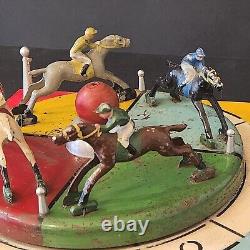 Rare Jeu De Comptoir Course De Chevaux Bistrot Bar Cafe Estaminet 22 CM