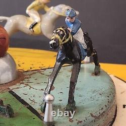 Rare Jeu De Comptoir Course De Chevaux Bistrot Bar Cafe Estaminet 22 CM