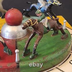 Rare Jeu De Comptoir Course De Chevaux Bistrot Bar Cafe Estaminet 22 CM