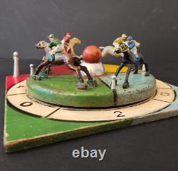 Rare Jeu De Comptoir Course De Chevaux Bistrot Bar Cafe Estaminet 22 CM