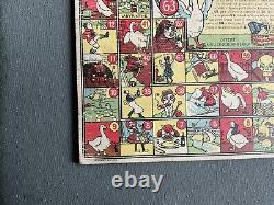 Rare Jeu De L'oie Ancien, CHOCOLAT MENIER, FIRMIN BOUISSET, publicitaire, jeu