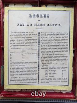 Rare Jeu Nain Jaune mauclair dacier, napoleon III