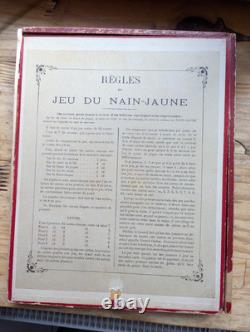 Rare Jeu Nain Jaune mauclair dacier, napoleon III
