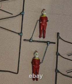 Rare Jouet ancien Cirque Les Voltigeurs Pintel PF Paris France vers 1950