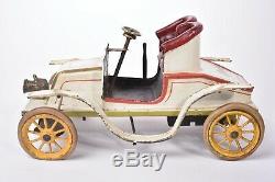 Rare Jouet anciens. Auto Tonneau Bing. Allemagne. Circa 1908