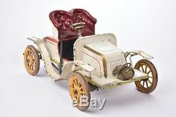 Rare Jouet anciens. Auto Tonneau Bing. Allemagne. Circa 1908