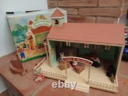 Rare Les Petits Malins-malinville-l'ecole-bandai-1986-+mobilier+5 Figurine. Boite