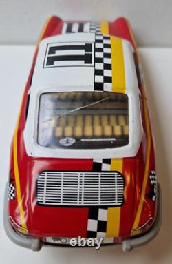 Rare PORSCHE 912 Rallye Joustra jouet ancien tôle