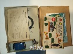 Rare Rcp Richard Renault Fregate Tole Jouet Mécanique Ancien Boite Notice