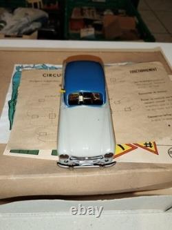 Rare Rcp Richard Renault Fregate Tole Jouet Mécanique Ancien Boite Notice