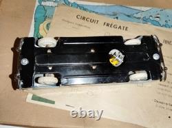 Rare Rcp Richard Renault Fregate Tole Jouet Mécanique Ancien Boite Notice
