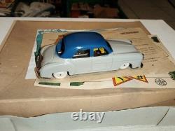 Rare Rcp Richard Renault Fregate Tole Jouet Mécanique Ancien Boite Notice