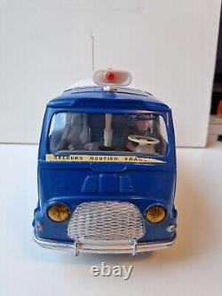 Rare Renault Estafette radio CRS neuf boite FJ france-jouet jouet ancien Joustra