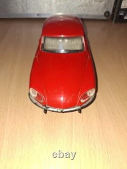 Rare Slj Citroen Ds 21 Rouge En Bel Etat ID Joustra Jouet Ancien 70