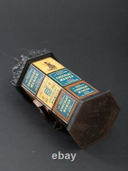 Rare Tirelire Chocolat Menier Firmin Bouisset Jouet Ancien 1893