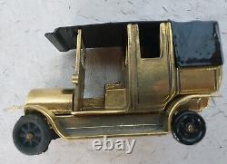 Rare Voiture Taxi Unic 1907 1/43 jouet très ancien, en Bronze