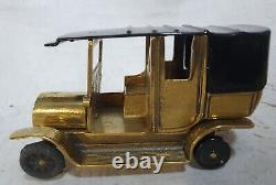 Rare Voiture Taxi Unic 1907 1/43 jouet très ancien, en Bronze