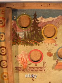 Rare ancien jeu Le Maquis, édité à la fin de la WW2 en 1944, 41,7cm x 34,8cm