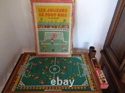Rare ancien jeu de société H. B. LES JOUEURS DE FOOT-BALL made in France 1946