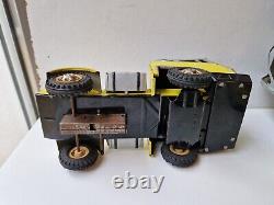 Rare camion Bernard Transport d'auto Joustra jouet ancien tôle