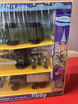 Rare coffret jouet vintage Soldats Guerre Quiralux Neuf