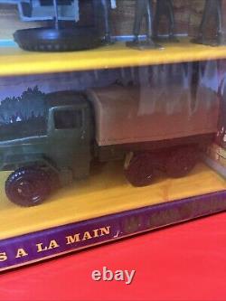 Rare coffret jouet vintage Soldats Guerre Quiralux Neuf