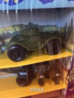 Rare coffret jouet vintage Soldats Guerre Quiralux Neuf