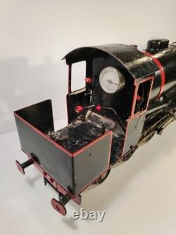 Rare locomotive à vapeur ancienne moteur à alcool 65 cm H 25 cm 11 kg