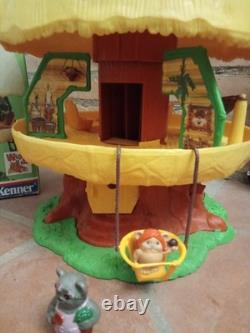 Rare-star Wars-la Cabane Des Ewoks-kenner-1985-ewok Family Treehouse+boite