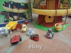 Rare-star Wars-la Cabane Des Ewoks-kenner-1985-ewok Family Treehouse+boite Rare-star Wars-la Cabane Des Ewoks-kenner-1985-ewok Family Treehouse+boite